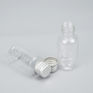 Pet Dispensing Bottles 30ml Aluminum <b>Cap</b> Transparent <b>Plastic</b> Screw <b>Cap</b> For Liquids And Glue - Product Image 4