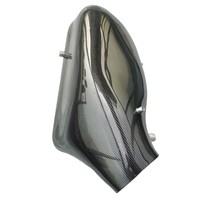 Tubulure d'admission de haute résistance de fibre du carbone 3K/boîte à air d'admission de sport Le moulage fait sur commande d'OEM partie des accessoires de voiture de fibre de carbone