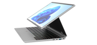 Laptop Tablet 2 in 1 Portabel Layar Sentuh 14 Inci Yoga Windows 11 Intel Celeron N95 RAM 16GB Merek Grosir