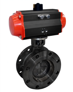 Covna ANSI วาล์วปีกผีเสื้อนิวเมติกสำหรับ DN50 304 AC220V โลหะทำจากสเตนเลสสตีล - Product Image 2