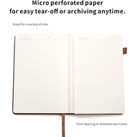 Wasserdichtes Notizbuch A7 Mini-Journal mit Individuellem Logo Notizblock für Outdoor und Büro Schreibtagebuch