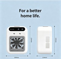 Mini climatiseur de bureau, ventilateur de refroidissement, recharge USB, portable pour le camping et l'extérieur, contrôle par détection de l'air