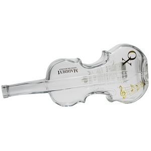 Bouteille en verre de luxe en forme de violon, design unique, vente chaude, qualité alimentaire supérieure, 500 ml, 750 ml, pour whisky, Bordeaux, brandy, <span class=keywords><strong>gin</strong></span> - Product Image 4