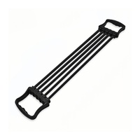Expansor de Pecho Multifuncional, Banda de Resistencia de Yoga de Cinco Tubos de Goma Termoplástica, Ajustable y Fácil de Desmontar