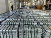 Lingote de Aleación de Zinc Fundido a Presión de Alta Pureza Ehong 99.99-99.999%, Cuadrado, No Secundario, Duradero, Anticorrosión, para la Industria de Baterías