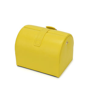 Оптовая Продажа с фабрики шкатулка для ювелирных изделий искусственная кожа розовый ящик для хранения ювелирных изделий емкость трехслойный ящик для хранения - Product Image 4