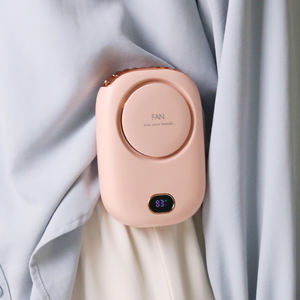 พัดลมไร้ใบพัดไฟฟ้าขนาดเล็กแบบพกพากลางแจ้งพัดลมไร้ใบพัดแบบชาร์จไฟได้3ระดับ USB - Product Image 1