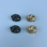 En la ropa, cubiertas de botones, botones, broches divertidos, flores hechas a mano para ropa, accesorios de ropa, botones de diamantes de imitación, aleación de Zinc de Metal