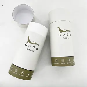 Camiseta personalizada roupas tubo kraft luxo papelão caixa embalagem pano papel cilindro para roupas