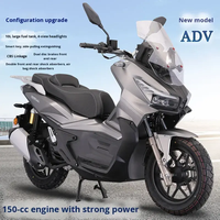 Газовый скутер ADV 200cc с ЖК-дисплеем, двигателем с водяным охлаждением, EFI, ABS, дисковыми тормозами, автоматической коробкой передач, максимальная скорость 120 км/ч, 4-тактный.