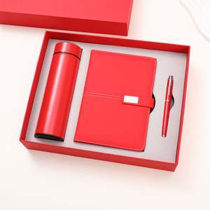 Luxury Business <b>Gift</b> <b>Set</b> for Enterprise Promotion, Notebook and Thermos <b>Gift</b> Box <b>Set</b> with Customizable logo - Product Image 2