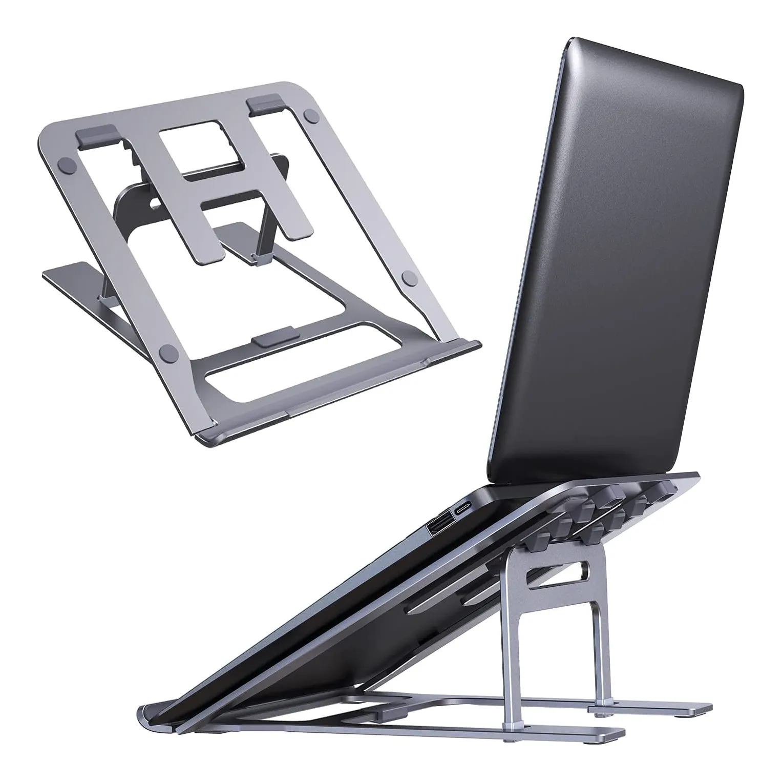 ขาตั้งแล็ปท็อปเคลื่อนที่,โต๊ะคอมพิวเตอร์แท็บเล็ตแบบปรับได้ทำจากอะลูมิเนียมอัลลอย