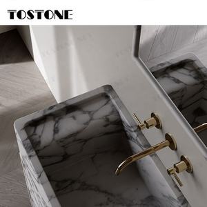 Marmer Klasik Putih Arabescato-Corchia Tostone Natual untuk Dekorasi Interior Kamar Mandi Apartemen, Vila, dan Hotel yang Elegan - Product Image 2