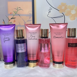 น้ำหอมแบรนด์แท้ขายส่ง ขนาด 250 มล. บอดี้มิสต์สเปรย์ และ 236 มล. โลชั่น ชุดของขวัญน้ำหอมวิคตอเรีย ซีเคร็ท สำหรับผู้หญิง - Product Image 1