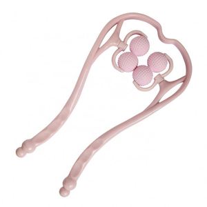 Pain Relief Device 4 Ball Stretcher Point <b>Massage</b> <b>Tools</b> Hand Roller Shoulder Neck Massager - Product Image 5