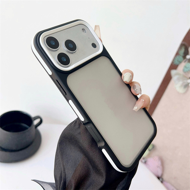 Soft Silicone Translucent Minimal Shockproof Bumper Back Cover for iPhone 13 14 15 16 1718 Pro Max Air