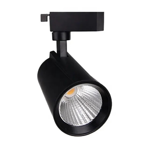 Système d'éclairage sur rail LED 4000K 6000K pour magasin de vêtements, projecteur sur rail COB en aluminium noir et blanc, AC110V 220V, 2 fils - Product Image 3