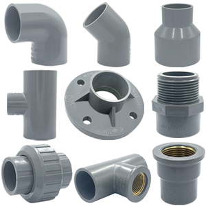 Venta caliente nombres de accesorios de tubería de <span class=keywords><strong>PVC</strong></span> <span class=keywords><strong>codo</strong></span> de 90 grados PN20 UPVC <span class=keywords><strong>tubo</strong></span> de plástico <span class=keywords><strong>110</strong></span> <span class=keywords><strong>codo</strong></span> de plomería para suministro de agua - Product Image 6