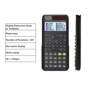 <span class=keywords><strong>Calculadora</strong></span> Científica Electrónica de 12 Dígitos FX-991ES Plus con Función de Calendario <span class=keywords><strong>para</strong></span> Estudiantes, Hecha de Plástico Resistente - Product Image 1