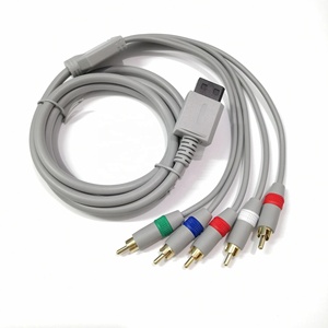 <span class=keywords><strong>Cable</strong></span> de Repuesto de 1.8M con Revestimiento Dorado para Wiis, <span class=keywords><strong>Cable</strong></span> de Componente Principal con Diferencia de Color, Accesorios - Product Image 5