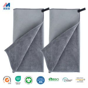 Serviette de nettoyage automobile en <span class=keywords><strong>microfibre</strong></span> personnalisée, directement de l'usine, en suède composite PVA, absorbe l'eau et protège la peinture de la voiture des dommages causés par la chaleur. - Product Image 1