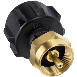 Adaptateur de remplissage de <span class=keywords><strong>propane</strong></span> QCC1 Type 1 pour bouteille de 1 lb, <span class=keywords><strong>coupleur</strong></span> en laiton - Product Image 5