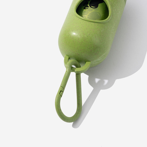 Nouveau distributeur de sacs à déjections canines portable et pliable, écologique, en silicone, avec clip mousqueton – Sac à déjections pour animaux de compagnie - Product Image 6