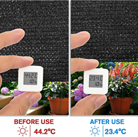 Rouleau de toile d'ombrage en HDPE 100% résistant aux UV, écologique, pour protection contre le vent, idéal pour jardin, serre, plantes, patio, chenil