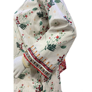 Elegant Stitched White Women Lawn Suit – Premium Cotton Lawn 3 Piece Embroidered Summer Dress with Dupatta - Product Image 2