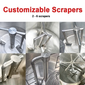 50 LíT 100l MáY NấU ChậU ăNấM đUn BếP Khè NồI SàNh ấM đUn HầM NướC SôI LuộC NấU SữA Com CháO Dinh DưỡNg CôNg NghiệP BằNg đIệN - Product Image 5