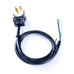 Manufacturer AC Power Cord Cables Conditioner Refrigerator 6-50P USA Plug 3Pin 20A Power Cable