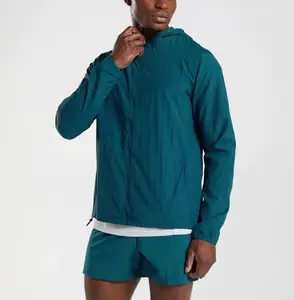 Workout Fitness Men's Jacket Wholesale Plus Size Men's Jackets Windbreaker Jacket Streetwear