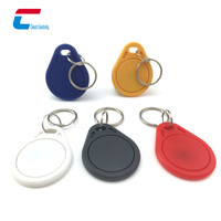 Porte-clés NFC personnalisé en ABS, programmable passif, MIFARE Desfire EV1 2K, étiquette RFID