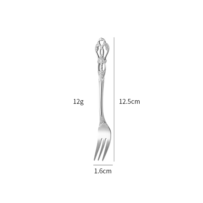 Cake Fork - Silver