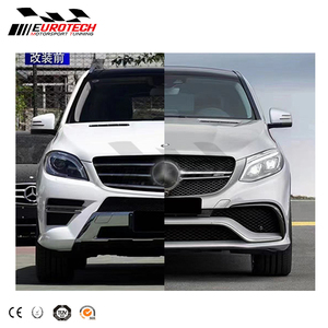 Vente chaude Ben-z W166 2013-2015 ML300 350 400 Mise à niveau vers 2016-2019 GLE63 <span class=keywords><strong>AM</strong></span> G Bodykit Pare-chocs avant GLE OEM Phares GLE Ailes - Product Image 6