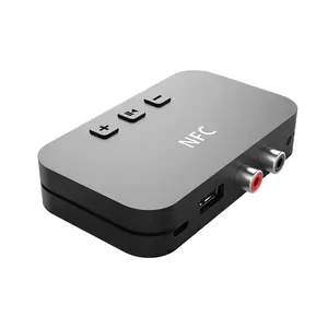 Ti-800 A2DP AUX 3.5毫米RCA插孔USB智能播放立体声音频无线适配器NFC 5.0蓝牙接收器带USB驱动器