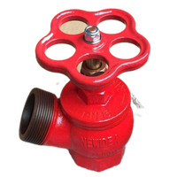 Bouche d'incendie en fonte robuste de 2.5 ", filetage mâle/femelle pour systèmes d'alimentation en eau