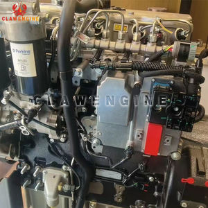 Moteur long bloc Clawengine C4.4 4.4L 4 cylindres turbo refroidi par air pour compresseur d'équipement industriel Expédition depuis Hong Kong - Product Image 2