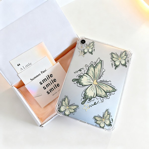 Funda adecuada para Apple iPad de 11 pulgadas, nueva carcasa transparente con diseño de mariposa, funda protectora a prueba de golpes para tableta - Product Image 2