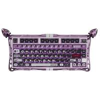 Teclado para Juegos Gravastar Mercury V75 Pro 75% con Cable, Efecto Hall, Gateron Jade, 8KHz, Carbon Rapid Trigger, LKP, SOCD, RGB