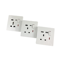 Prise murale de charge USB type C haute capacité Matériau PC durable pour usage domestique Fabriqué en usine