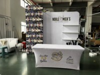 Stand d'exposition pliable en aluminium portable 10*20 pieds, stand de salon professionnel, publicité, impression par sublimation, léger, montage facile