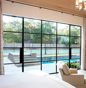 Isolation thermique de haute performance W40, à profil solide, double portes en acier cassées - Product Image 4