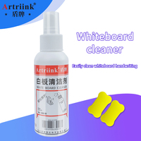 Bon prix 100ml non toxique effaçable à sec nettoyant liquide tableau blanc gommes pour un nettoyage liquide efficace