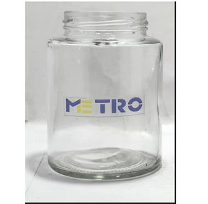 Frasco de Vidrio Redondo Premium de 500 ml, Apto para Alimentos, con Tapa Hermética, para Almacenar Miel, Mermelada y Especias, para Uso en la Cocina del Hogar - Product Image 1