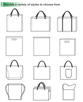 Sac fourre-tout en toile personnalisé pour femmes, noir et blanc, pliable, résistant, avec poche et fermeture éclair, impression de logo promotionnelle en gros