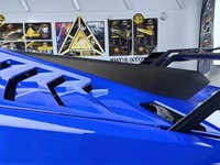 Capot de voiture en matériaux haut de gamme adapté à la Lamborghini Huracan LP610 STO, capot moteur arrière en fibre de carbone sèche