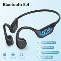LOBKIN Promotion Casque Sport Sans Fil à Conduction Osseuse 5.4 pour le Sport et l'Écoute Musicale