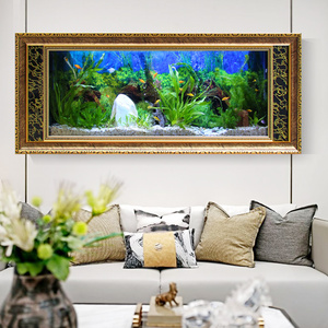 Accessoires Nouvelle Mode Moderne Personnalisable Haute Qualité Mural <span class=keywords><strong>Aquarium</strong></span> Fish Tank Intelligent Personnalisation Usine - Product Image 3