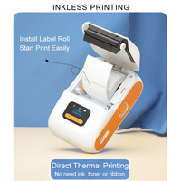 Impresora de Etiquetas Portátil Inalámbrica DETONGER DP26P 300dpi 50mm, Máquina de Impresión de Etiquetas de Código de Barras, SDK Gratuito, Impresoras de Etiquetas Comerciales